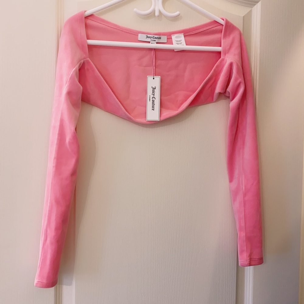 Brand new Juicy Couture pink top XS